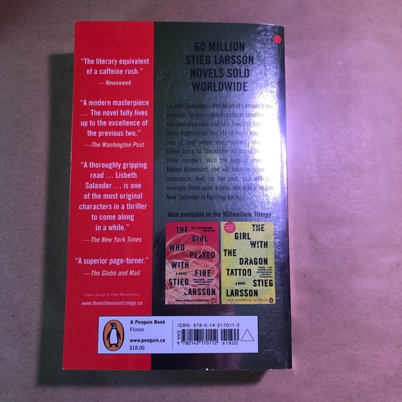 🍑 3 / 20$ 🍑 The Girl who Kicked The Hornets nest - Picture 3 of 4